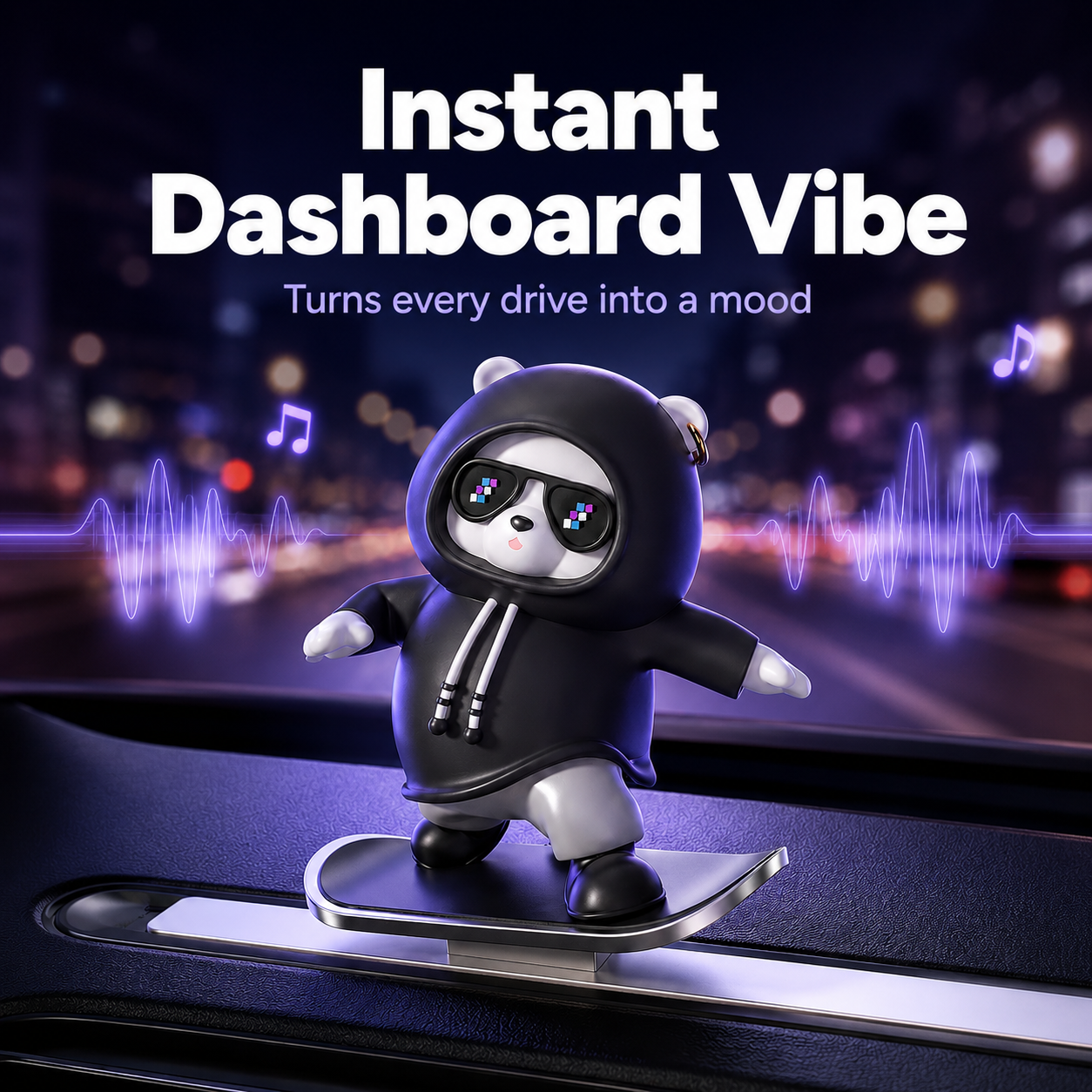 SlidePanda™ Moving Dashboard Toy