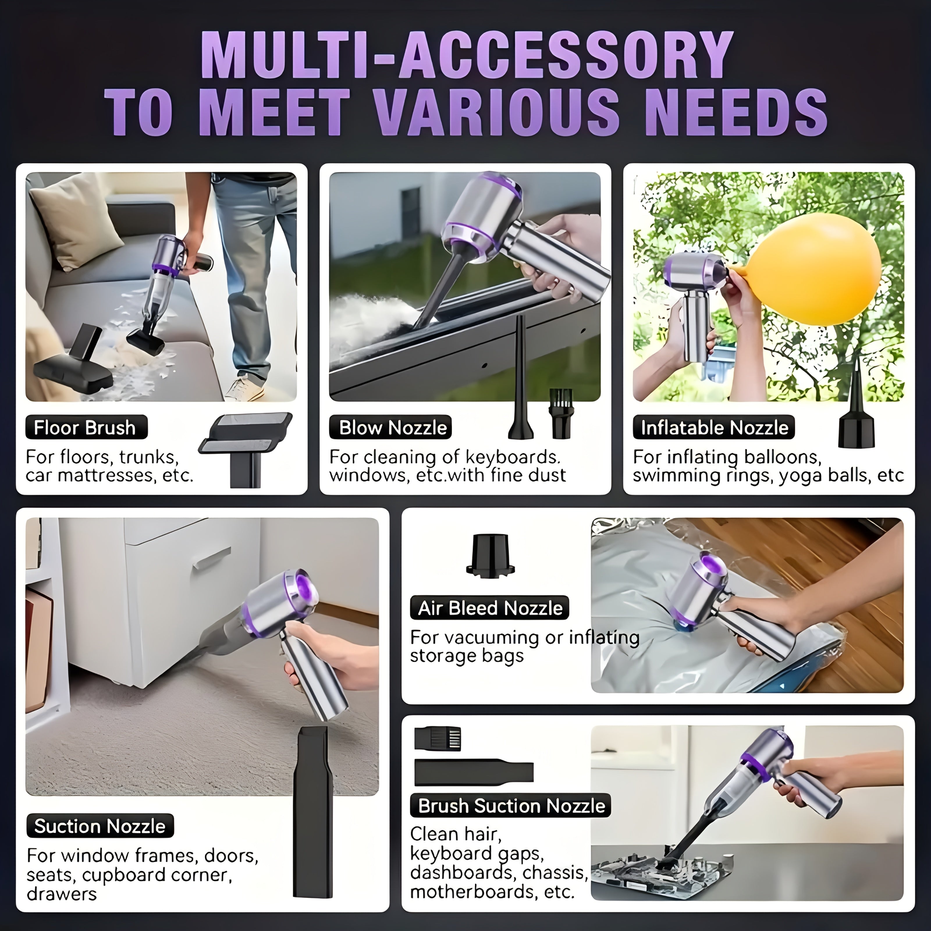 CarVac Elite™ Wireless Vacuum Cleaner