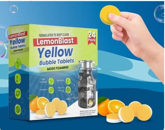 LEMONWAVE Clean™ - Yellow Bubble Tablets (24pc)